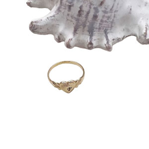 9ct Gold Signet Ring N