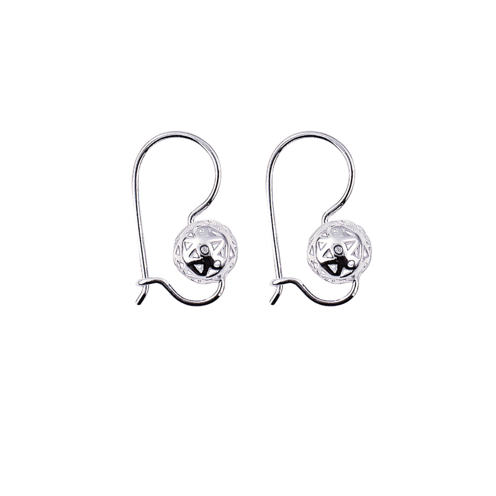 Filigree Euro Ball Earrings