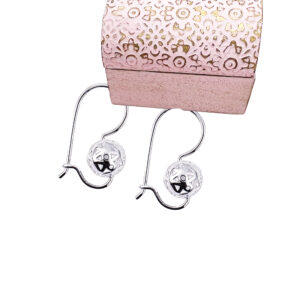 Filigree Euro Ball Earrings