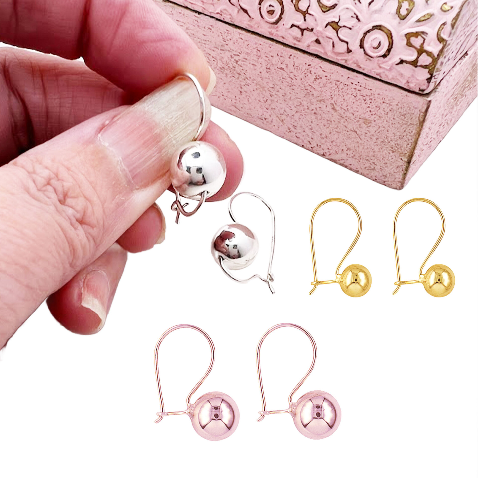 Euro Ball Earrings