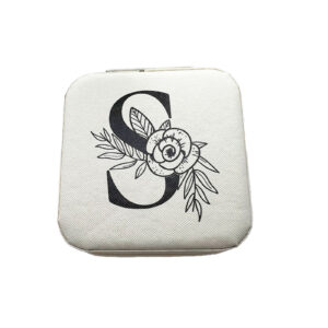 Flower Initial Jewellery Box