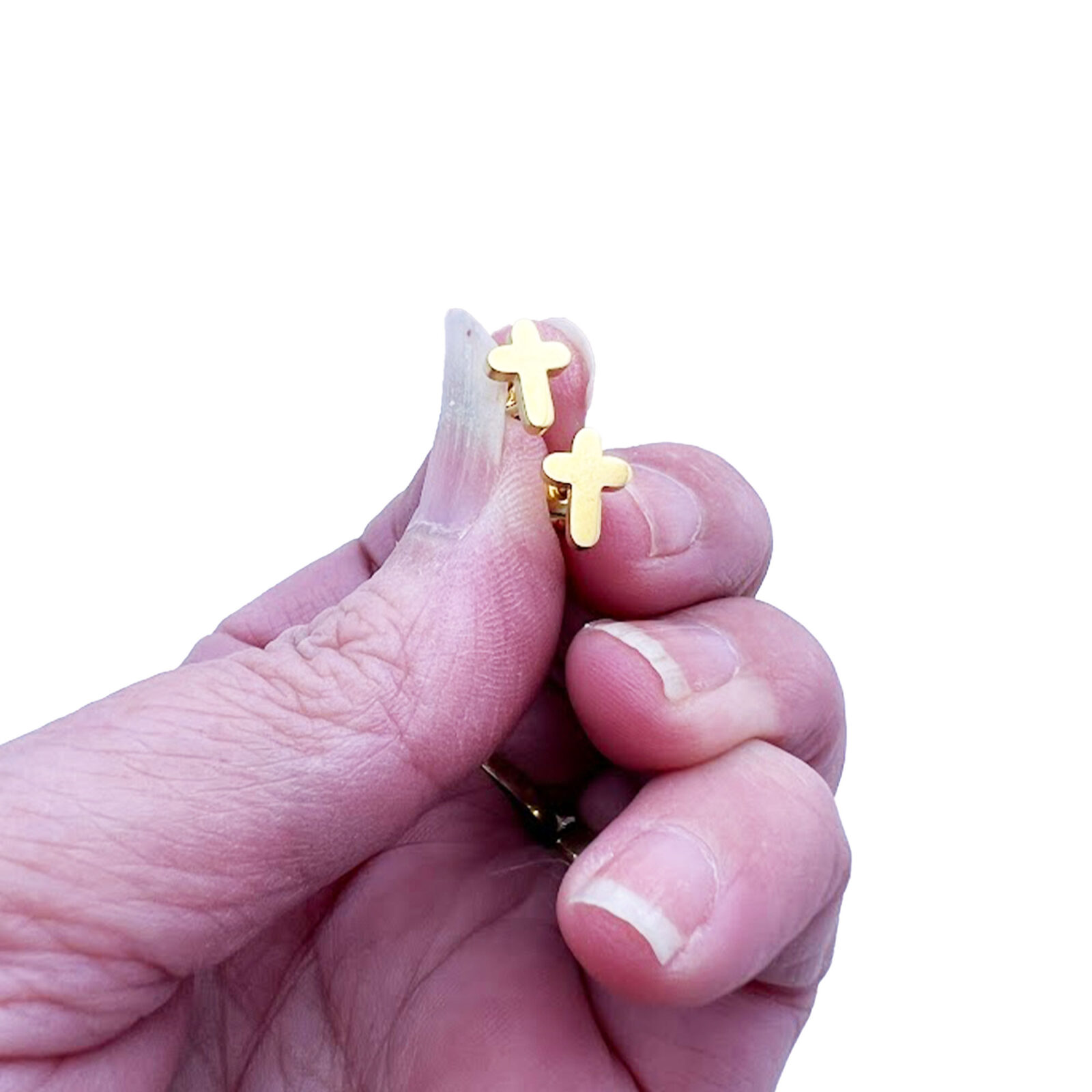 Cross Stud Earrings