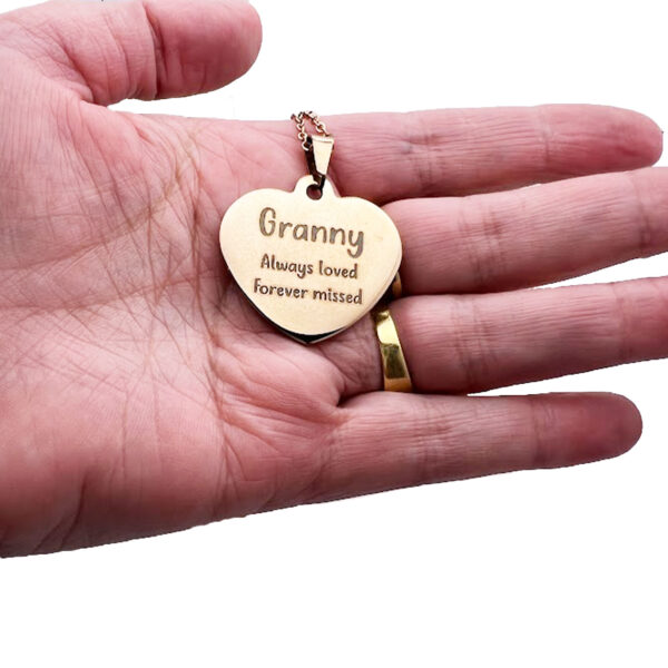 Heart Fingerprint Necklace