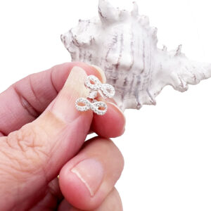 Sterling Silver Infinity Earrings 7 Infinity Earrings