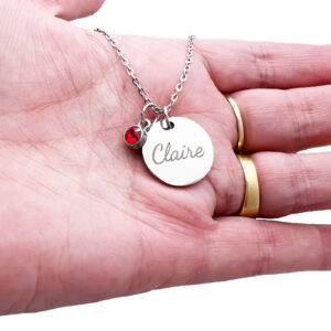 Personalised Disc Necklace