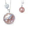 World Map Necklace