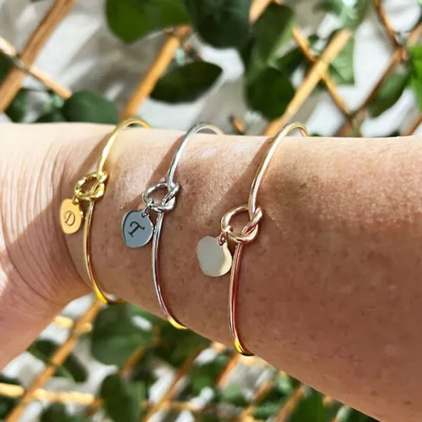 Fingerprint Knot Bangle