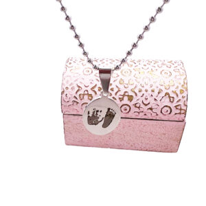 Handprint and Footprint Necklace