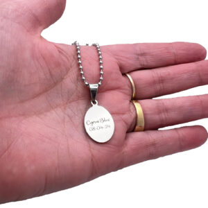 Handprint and Footprint Necklace