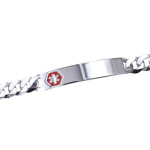 Sterling Silver Medical Bracelet