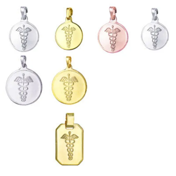 Medical Necklace Disc