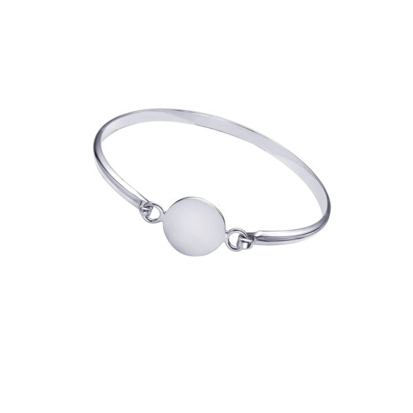 Personalised Sterling Silver Bangle