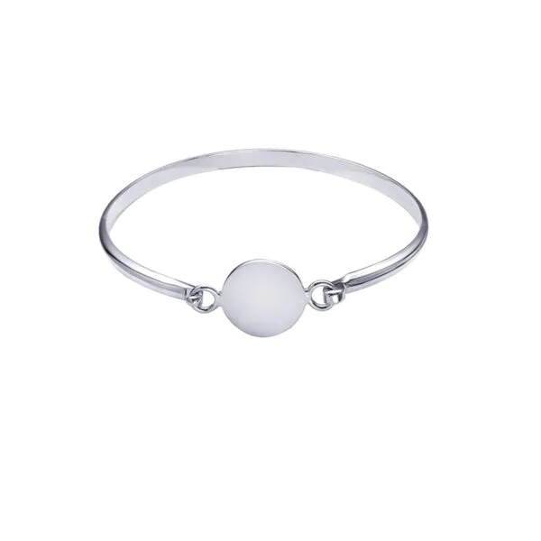 Personalised Sterling Silver Bangle