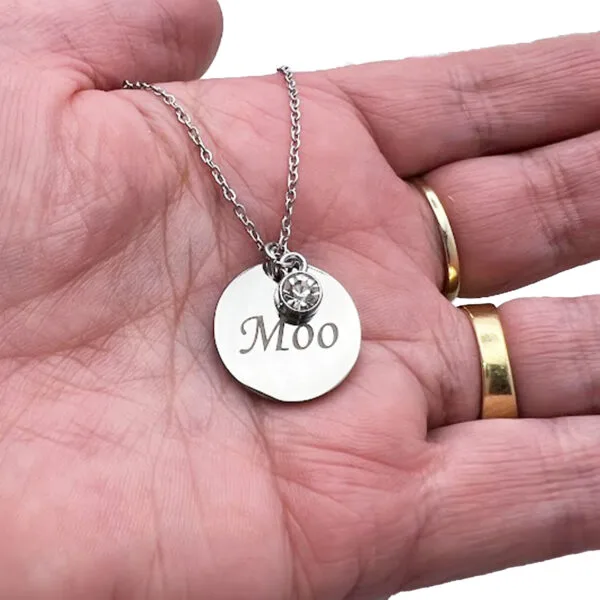 Personalised Disc Necklace