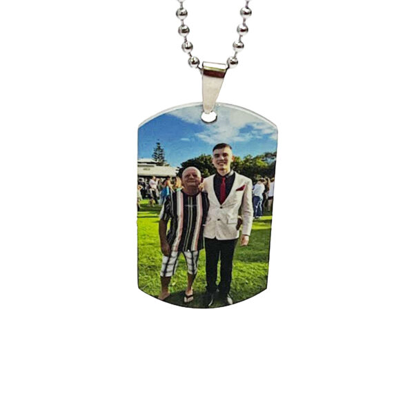 Rectangle Photo Necklace