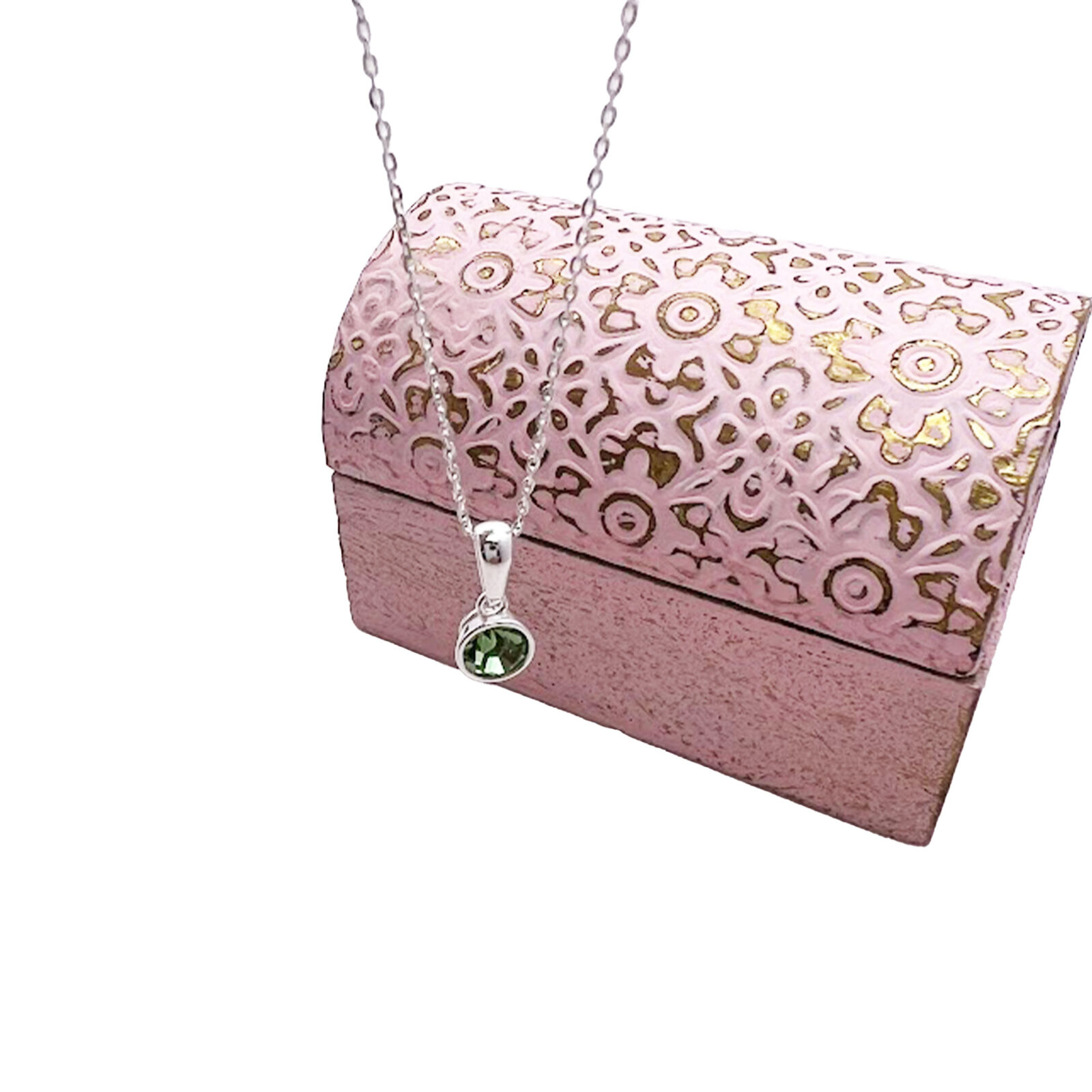 August Birthstone Necklaces