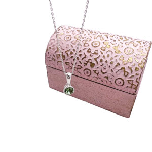 August Birthstone Necklaces