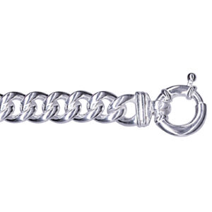 curb link euro bolt ring bracelet