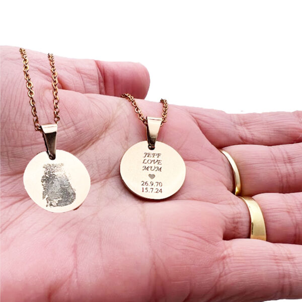 Fingerprint Necklace