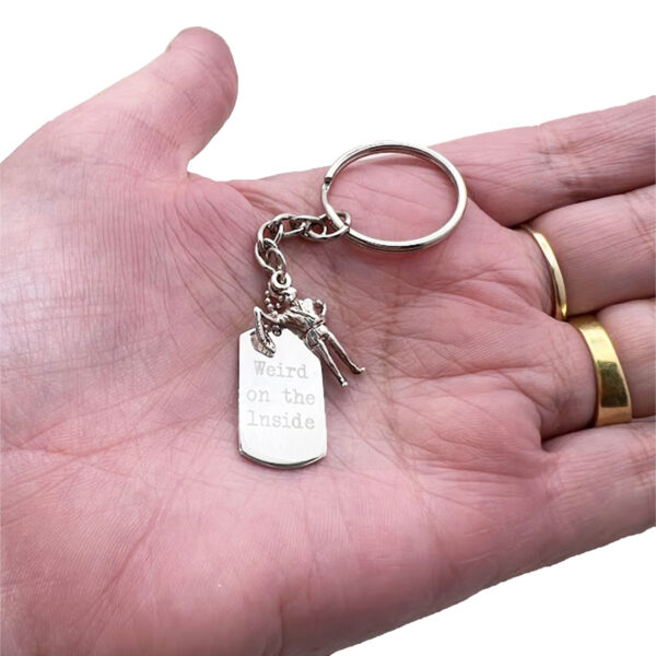 Personalised Fisherman Keyring