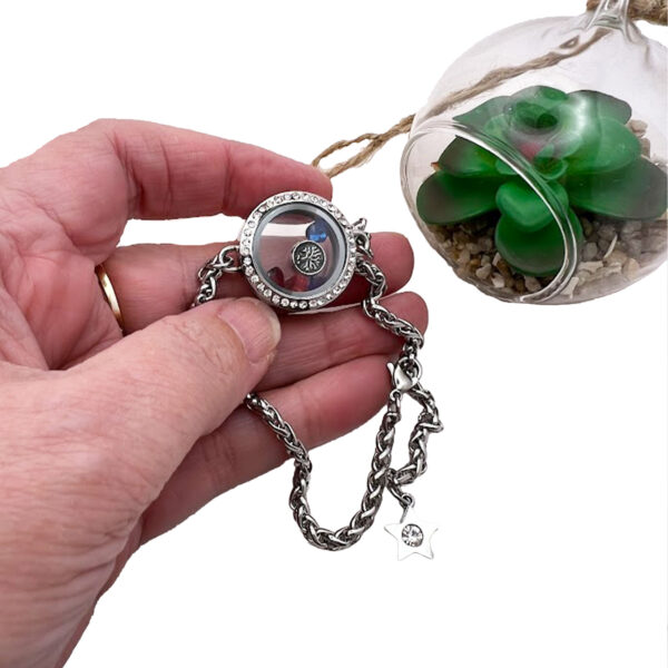 Floating Locket Bracelet