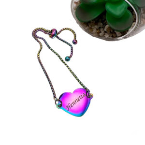 Adjustable Heart Bracelet