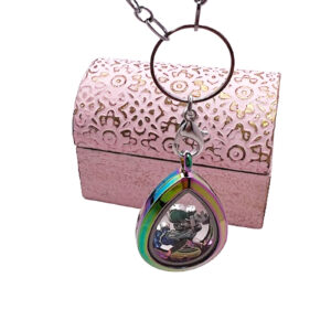 Floating Locket Teardrop