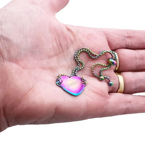 Adjustable Heart Bracelet