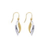 9ct Leaf Earrings