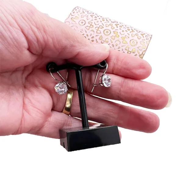 Cubic Zirconia Earwires