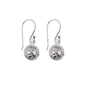 Filigree Ball Earwires