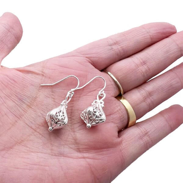 Filigree Lantern Earrings