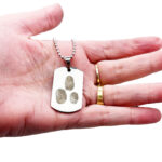 Fingerprint Army Necklace Various Colours