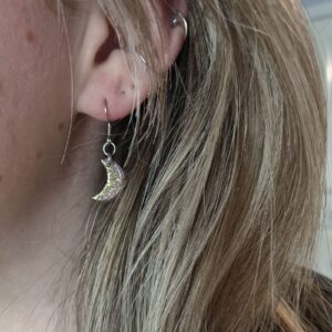 Resin Moon Earrings 9 Resin Moon Earrings