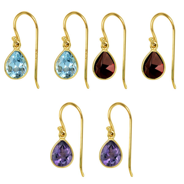 Natural Stone Earrings