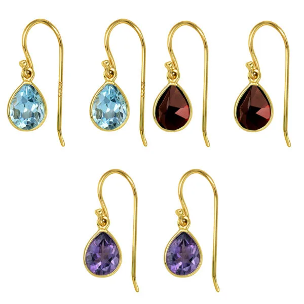 Natural Stone Earrings