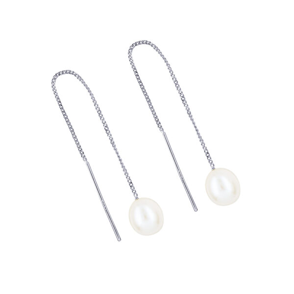 Pearl Thread Earrings