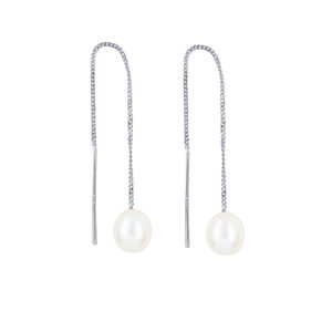 Pearl Thread Earrings