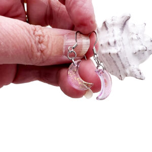 Resin Moon Earrings 11 resin earrings moon