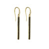 Onyx and Diamond Earrings