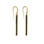 9ct Onyx and Diamond Earrings