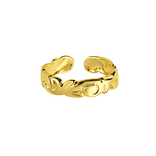 9ct Gold Toe Ring