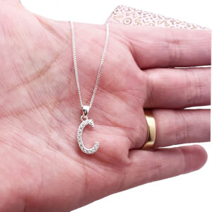 Sterling Silver Initial Necklace