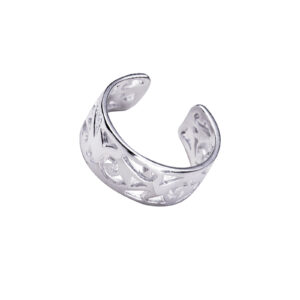 Sterling Silver Toe Ring Filigree 7 Sterling Silver Toe Ring