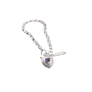 Filigree Padlock Bracelet