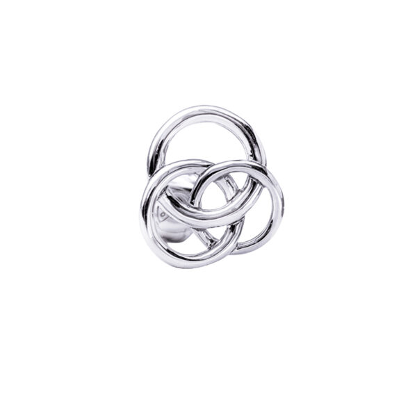 Interlocking Circle Earrings