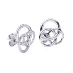 Interlocking Circle Earrings