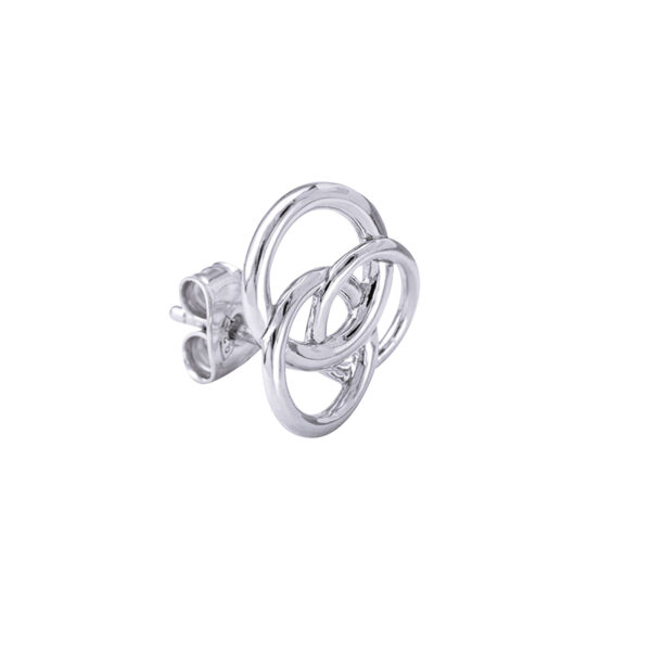 Interlocking Circle Earrings