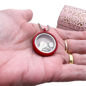 Floating Lockets Red
