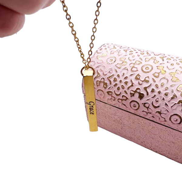 3D Bar Necklace